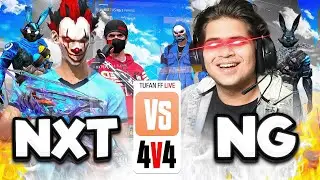 NG VS NXT🥰 4X4 CS -MATCHES😈 OLD BUT INTENSE -FREE FIRE