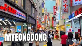 [4K HDR] Korea's Best Street Food in Myeongdong | Seoul, South Korea  
