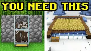 5 Early-Game Farms Everyone Needs in Minecraft