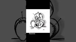 Luny Tune Luv. Voodoo Nation #art #digitalart #looneytunes #monochrome #truemob hope this 1 stays 👆