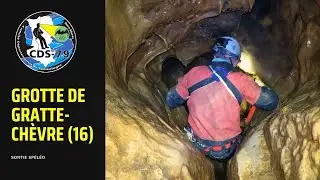Spéléologie à la Grotte de Gratte-Chèvre en Charente (16)