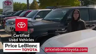 Price LeBlanc Toyota | Makes Car Buying Easy! | New, Used, and Certified Pre-Owned Toyotas