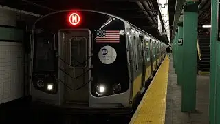 MTA NYCT: R179s in Revenue (M) Line Service