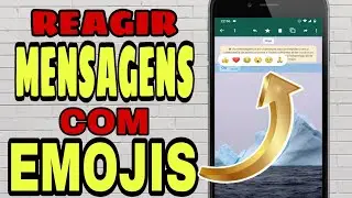 CHEGOUUU!!! REAGINDO MENSAGENS DO WHATSAPP COM EMOJIS