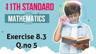 Q.no 5 Exercise 8.3 |Vector algebra|11th Standard State board 2023| Maths with Jk|