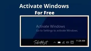 How to Activate Windows 10 without any Software | Activate Windows for free