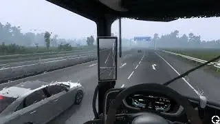 [ETS 2] Testing Emergency Brake and ACC  (EP. #37)