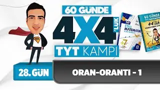 Oran-Orantı - 1 I 4*4'lük TYT Matematik Kampı I 28. Gün I #yks2025