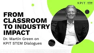 KPIT STEM Dialogues| Dr. Martin Green discusses the legacy left behind by his students