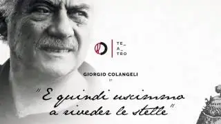 GIORGIO COLANGELI recita DANTE - "e quindi uscimmo a riveder le stelle" - Spettacolo teatrale