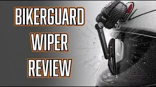 Riding in the Rain Just Got MUCH SAFER with This Helmet Wiper