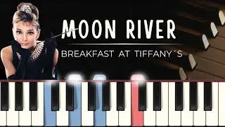 Moon River from "Breakfast at Tiffany's" | MIDI + synthesia tutorial + piano sheets