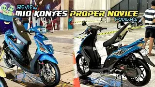 PODIUM 3‼️ REVIEW MODIFiKASI MIO SPORTY PROPER NOVICE MAMMUTBGR