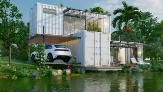 CONTAINER HOUSE//ANIMATION /RENDER