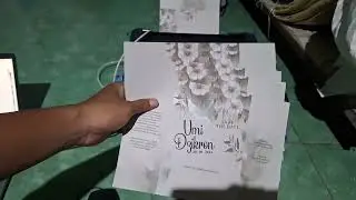 EPSON L3210 | CETAK UNDANGAN BLANGKO LINTANG 93, UNTUK PEMULA