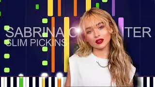 Sabrina Carpenter - SLIM PICKINS (PRO MIDI FILE REMAKE) - "in the style of"
