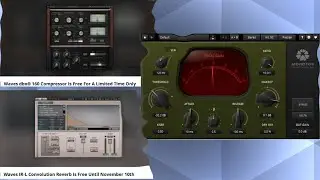 FREE - WAVES VST Plugins | UNTIL - NOV 10th, 2020 - FREE TDR Plugins