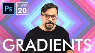 Gradients - Adobe Photoshop for Beginners - Class 20 - Urdu / Hindi