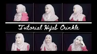 TUTORIAL HIJAB CRINKLE  | SIMPLE , STYLISH , SYAR'I | Salsabilah Zainal