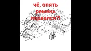Ремонт вариатора Dinli