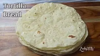 Homemade flour tortillas/ tortilla wraps