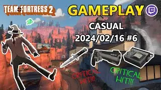 Team Fortress 2 | Twitch | Casual | Gameplay | Phoenix | Spy | 2024/02/16 | #6