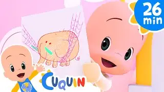 Un elefante se columpiaba y más canciones infantiles con Cleo y Cuquin | Familia Telerin