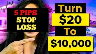 Do This To Grow Any Small Trading Account | Scale Up To RRR 1:88 On Any Forex Trade Or Prop Firm