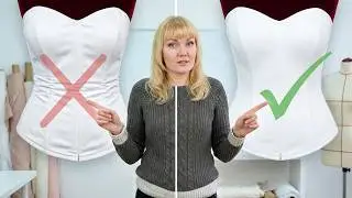 Corset Defects / Part 4. Horizontal Waist Creases.