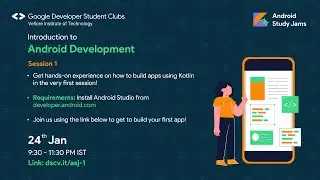 Android Study Jams: Introduction to Android Development