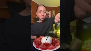 JE CRÉER UNE SALADE TOMATE BURRATA POUR L'ÉTÉ 🍅🤤