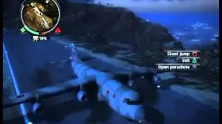 Just Cause 2 awesome landing
