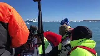 Zodiac sur/on Jökulsárlón