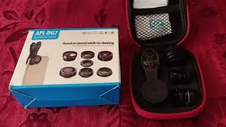 Apexel APL-DG7  7 in 1 Smartphone Lens Kit/Review And Sample Photos For Each Lens/Carlos Marabillo