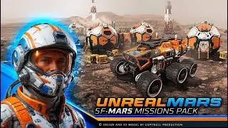 UE4 - Mars Colony Package
