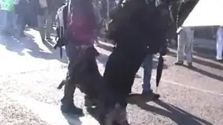 Merseyside Police Dog bites man