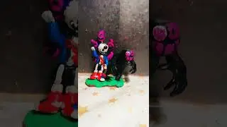 infected sans из пластилина