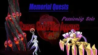FGO Memorial Quests Demon God Pillar - Passionlip Solo