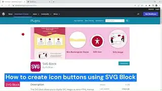 How to create icon buttons in Gutenberg using SVG Block and Block Enhancements plugin - WordPress