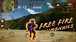 FREE FIRE THUMBNAIL MAKING TUTORIALS || MAKE SUPERB THUMBNAILS USING PS TOUCH