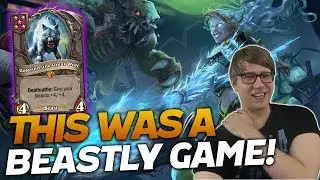 What a BEASTLY Game! GOLDEN GOLDRINN! | Hearthstone Battlegrounds | Savjz