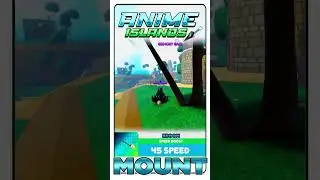 🔥ANIME ISLAND🔥 PEGUEI A MONTARIA MAIS TOP DO GAME!! FIQUEI SUPER RÁPIDO!!  #shorts