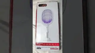RAKET NYAMUK 2 IN 1 AMPUH BIKIN NYAMUK K.O BISA MODE OTOMATIS #shopeehaul #shorts #raketnyamuk #haul