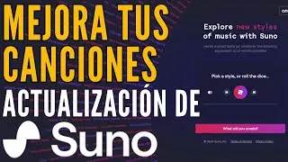 Como MEJORAR Tus Canciones DE SUNO AI 3.5 | Gracias a la ACTUALIZACIÓN GRATIS de JULIO 2024