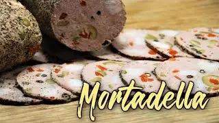 How to make Pepper Crusted Smoked Mortadella