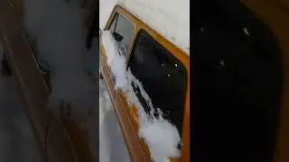 Откапали из сугроба  ЗАЗ 968 М