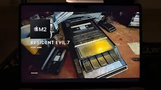 Resident Evil 7: Biohazard on MacBook Air M2 (Base)!