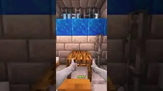 WHAT the present for a prisoner? REALISTIC MINECRAFT  #minecraftshorts #realisticminecraft