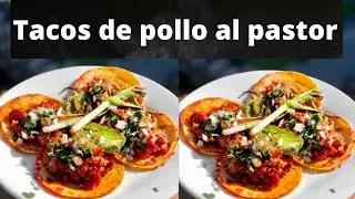 How to make CHICKEN tacos al pastor
