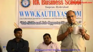 Free Offline Kautilyas workshop in Warangal on 27.08.2014.